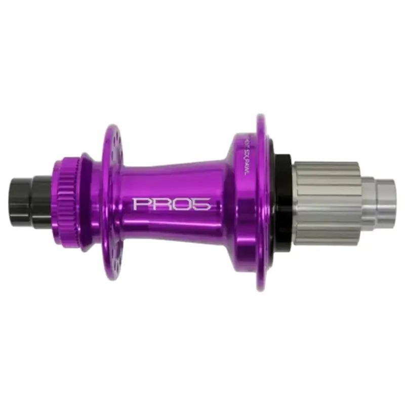 Balfes Bikes Hope Pro 5 24H Centre Lock Rear Hub 148x12mm in Purple | Free postage over £30, £10 off first order, price match & 0% finance.