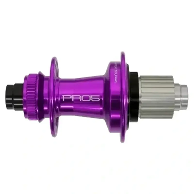 Balfes Bikes Hope Pro 5 Rear Centre Lock 28H 135 x 12mm Shimano HG Alloy Hub in Purple | Free postage over £30, £10 off first order, price match & 0% finance.
