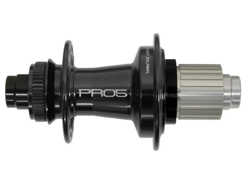 Hope Pro 5 Rear Centre Lock 28H 135 x 12mm Shimano HG Steel Hub in Black