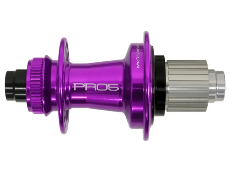 Hope Pro 5 Rear Centre Lock 28H 135 x 12mm XD Hub in Purple