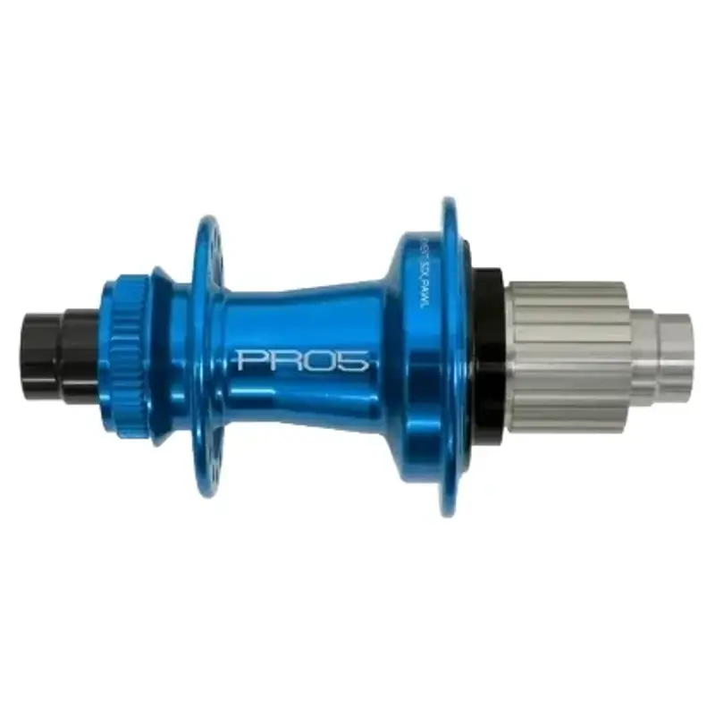 Balfes Bikes Hope Pro 5 Rear Centre Lock 28H 142 x 12mm Shimano HG Steel Hub in Blue | Free postage over £30, £10 off first order, price match & 0% finance.