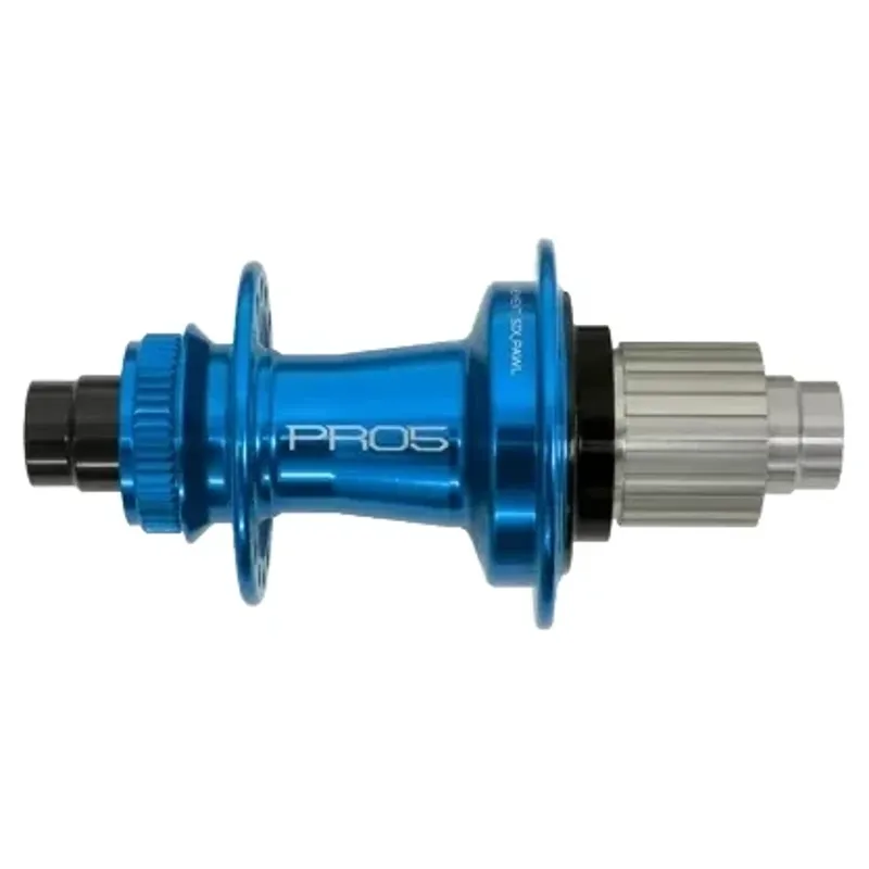 Balfes Bikes Hope Pro 5 Rear Centre Lock 32H 142 x 12mm XD Hub in Blue | Free postage over £30, £10 off first order, price match & 0% finance.