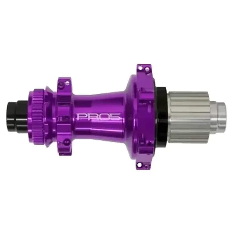 Balfes Bikes Hope Pro 5 Rear Centre Lock S/Pull 24H 135 x 12mm Shimano HG Alloy Hub in Purple | Free postage over £30, £10 off first order, price match & 0% finance.