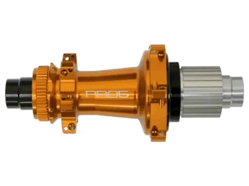 Balfes Bikes Hope Pro 5 24H Centre Lock S/Pull Rear Hub 148x12mm in Orange | Free postage over £30, £10 off first order, price match & 0% finance.