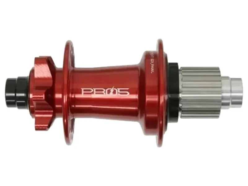 Balfes Bikes Hope Pro 5 32H 6-Bolt Rear Hub 148mmx12mm in Red | Free postage over £30, £10 off first order, price match & 0% finance.