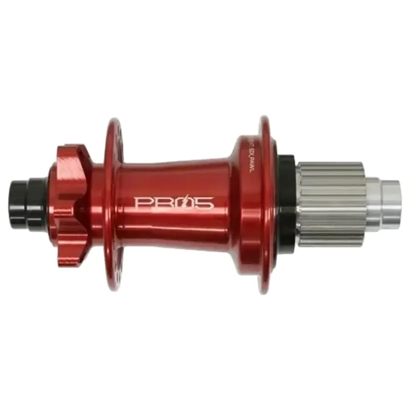 Balfes Bikes Hope Pro 5 32H 6-Bolt Rear Hub 148mmx12mm in Red | Free postage over £30, £10 off first order, price match & 0% finance.