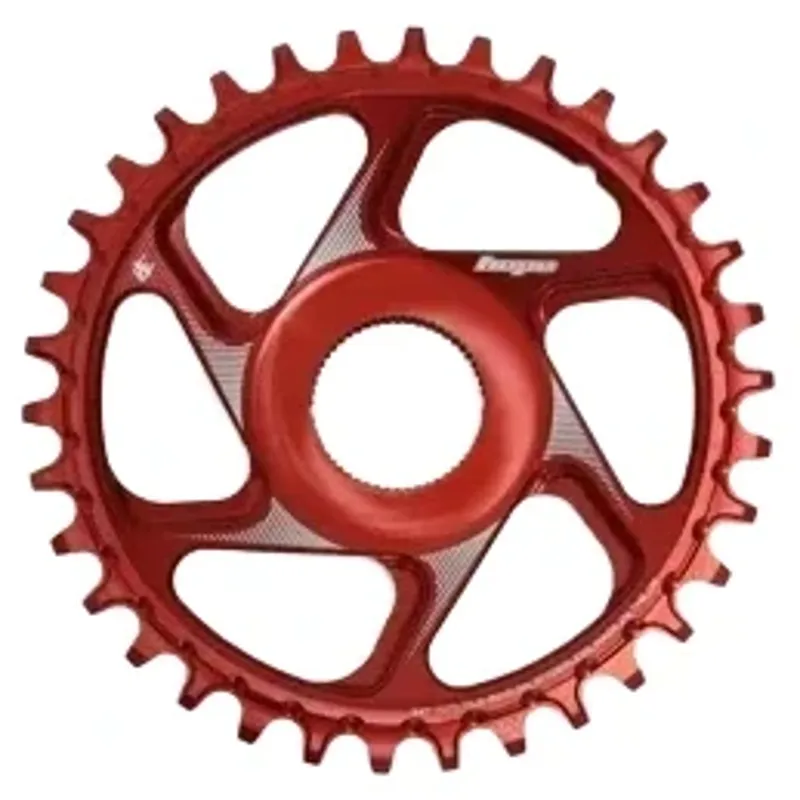 Hope R22 Spiderless Boost Chainring in Red-4
