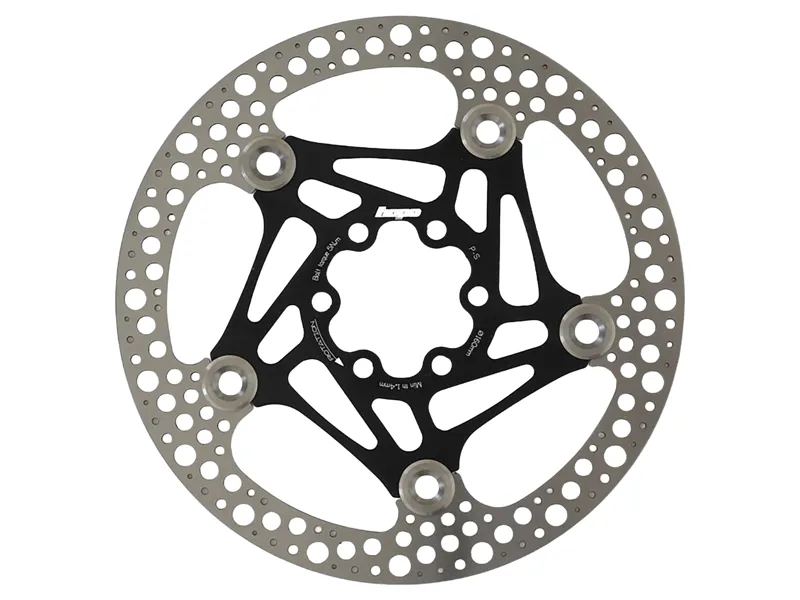 Hope Road 6-Bolt Floating Disc Rotor 140mm in Black