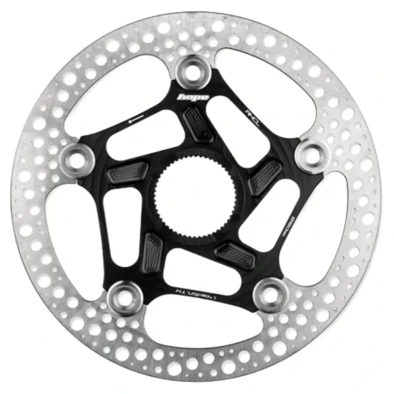 Balfes Bikes Hope RX Centre Lock Disc 140mm Rotor in Black | Free postage over £30, £10 off first order, price match & 0% finance.