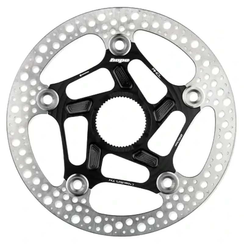 Balfes Bikes Hope RX Centrelock Disc Rotor 160mm in Black | Free postage over £30, £10 off first order, price match & 0% finance.