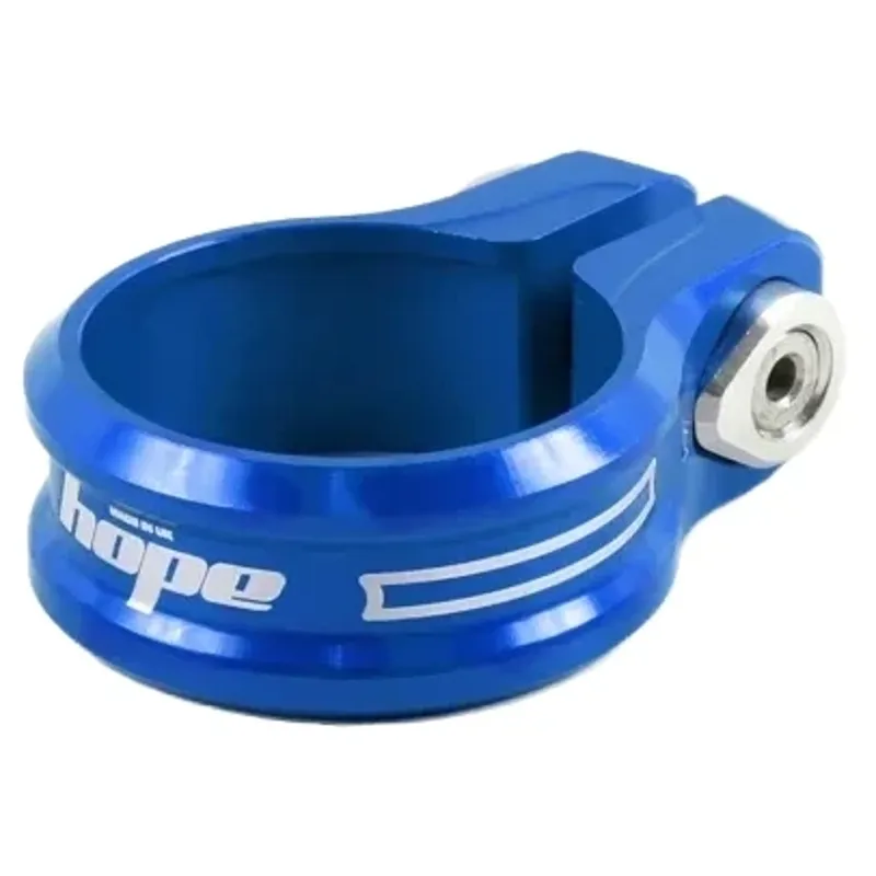 Balfes Bikes Hope Seat Bolt Clamp in Blue | Free postage over £30, £10 off first order, price match & 0% finance.
