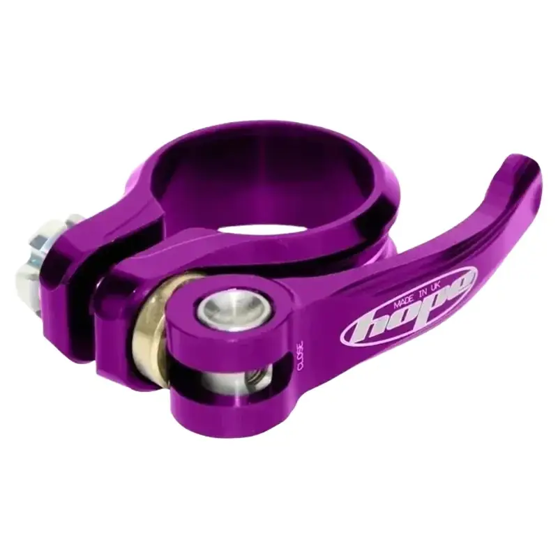 Balfes Bikes Hope Seat Clamp Quick Release in Purple | Free postage over £30, £10 off first order, price match & 0% finance.