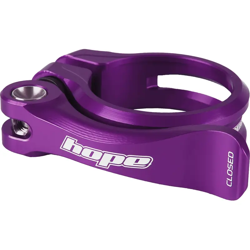 Balfes Bikes Hope Seat Clamp Quick Release in Purple | Free postage over £30, £10 off first order, price match & 0% finance.