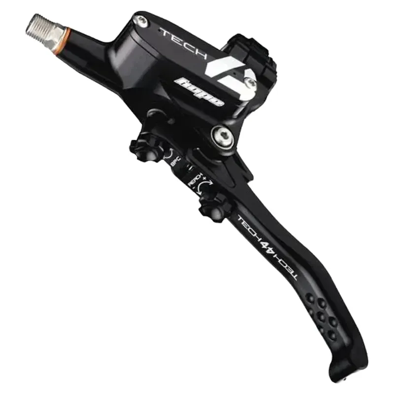 Balfes Bikes Hope Tech 4 V4 Brake Set - No Rotor - in Black/Black | Free postage over £30, £10 off first order, price match & 0% finance.