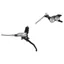 Hope Tech 4 V4 No Rotor Braided Left Hand Brake in Black/Silver