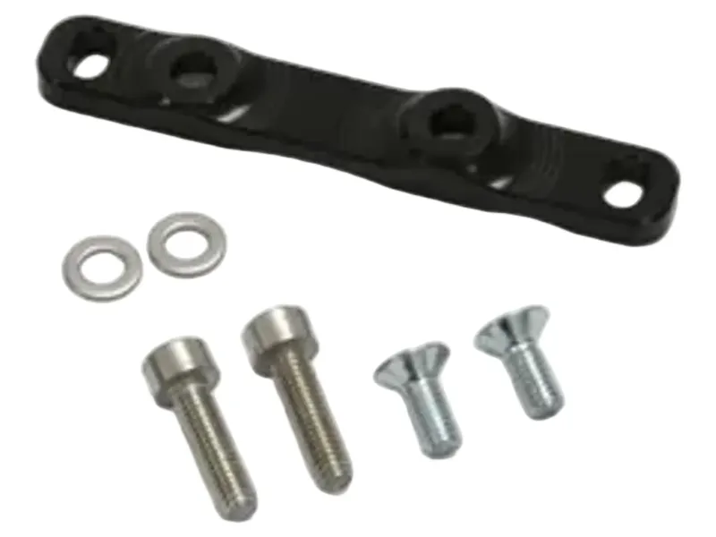 Hope Z-FM Caliper To Flatmount Front Adaptor 160mm Rotor in Black