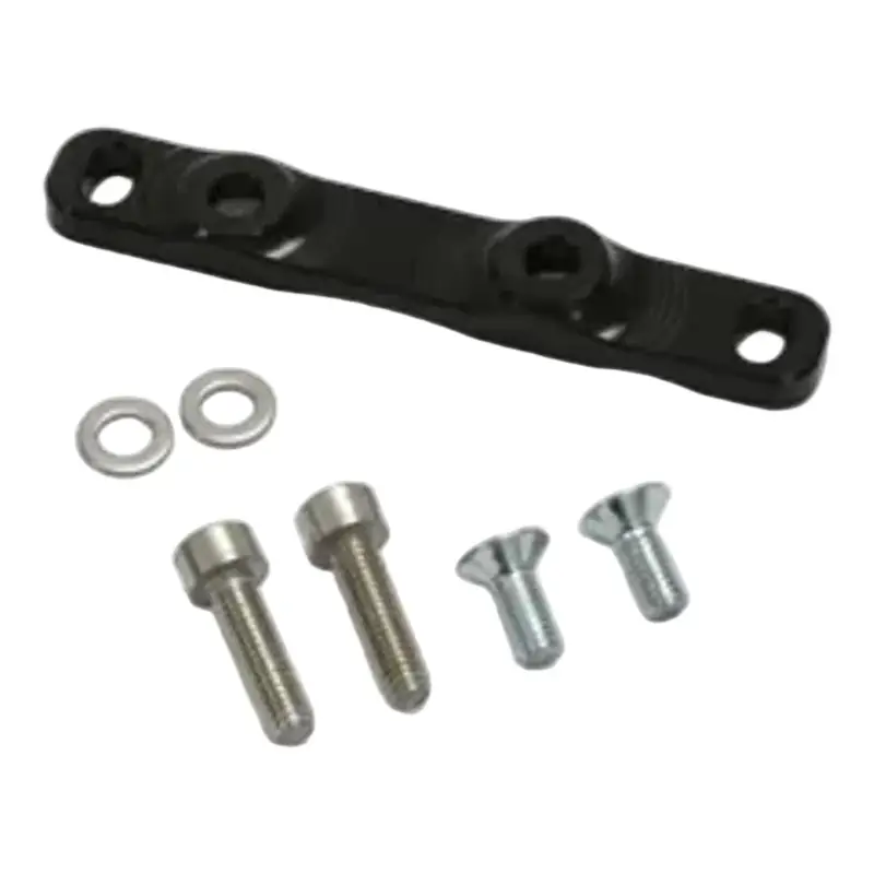 Balfes Bikes Hope Z-FM Caliper To Flatmount Front Adaptor 160mm Rotor in Black | Free postage over £30, £10 off first order, price match & 0% finance.