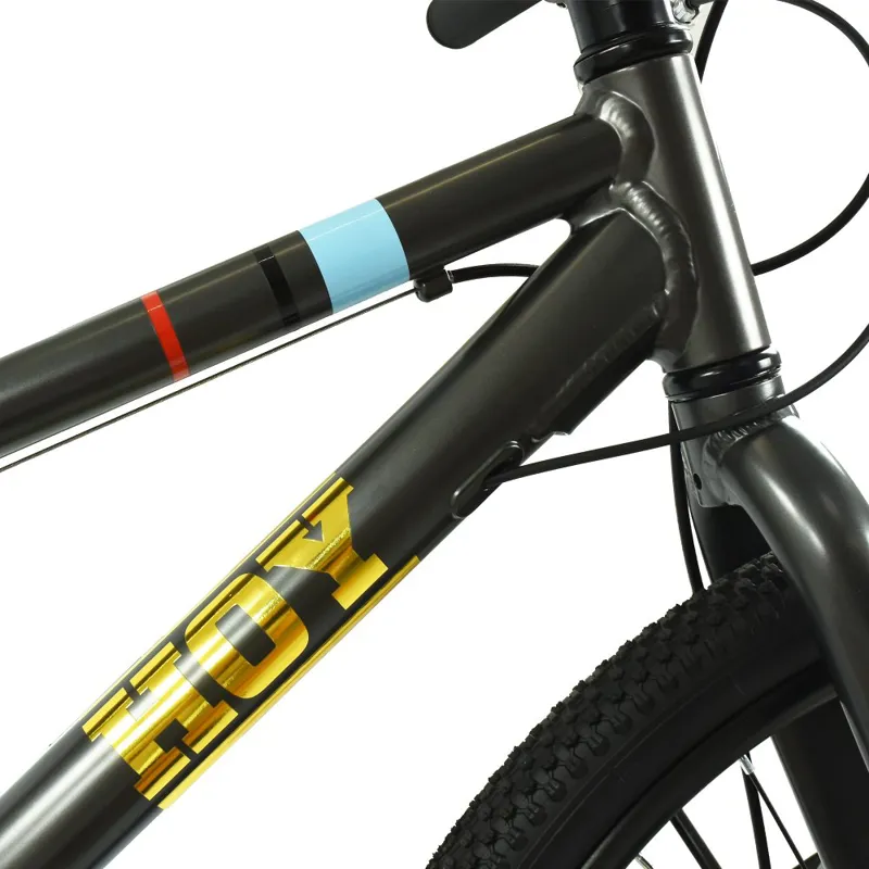 Hoy Pentland 24 inch wheel Kids Bike 2027 in Stealth Black-2