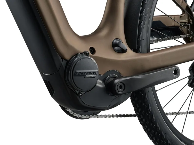 EX DISPLAY Giant Explore E+ 3 Stagger Electric Hybrid Bike 2026 Small in Pyrite Brown-5