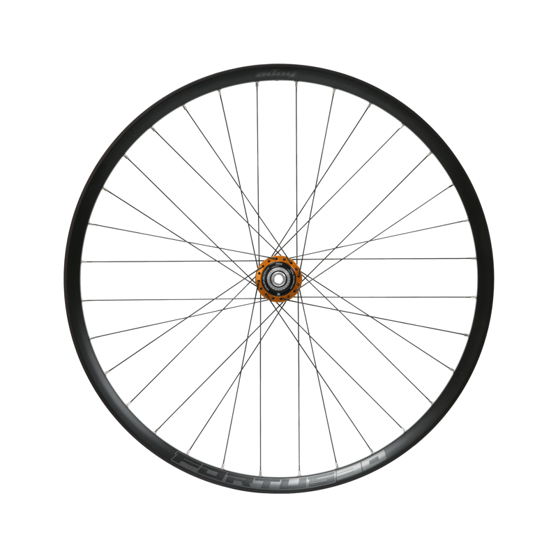 Balfes Bikes Hope Fortus 30W Pro 5 6-Bolt 27.5in Rear Wheel in Black/Orange | Free postage over £30, £10 off first order, price match & 0% finance.