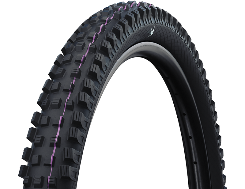 Schwalbe Magic Mary Radial Trail Pro Ultrasoft TLE 29x2.5 Folding Tyre in Black