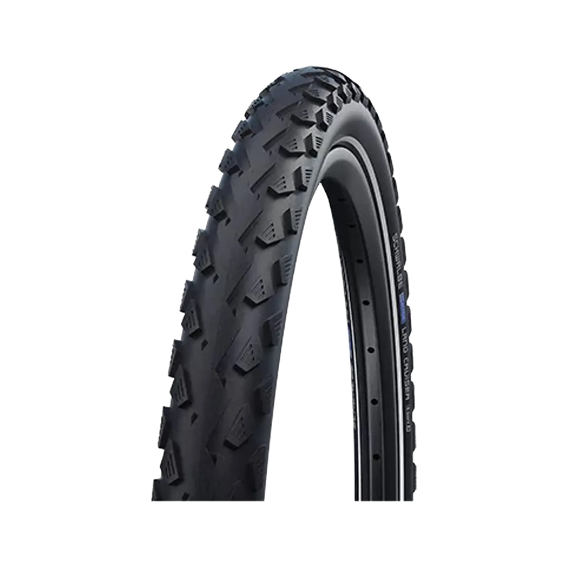Balfes Bikes Schwalbe Land Cruiser Hybrid Bike Tyre in Black | Free postage over £30, £10 off first order, price match & 0% finance.