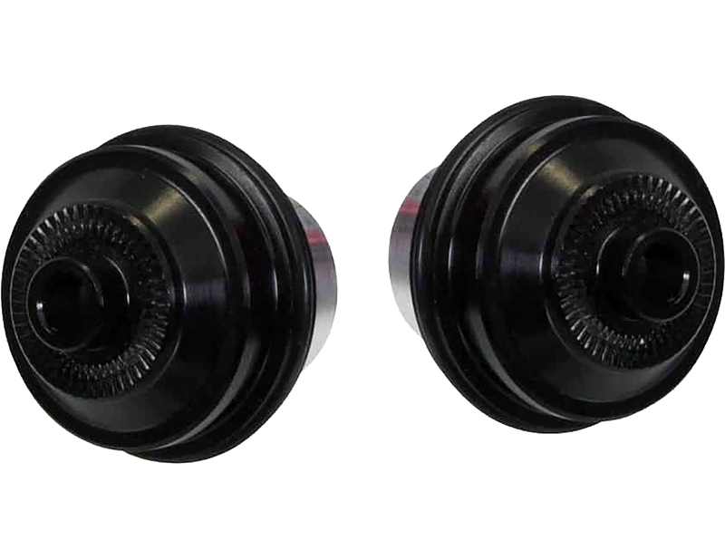 Balfes Bikes Halo MT / MT2 / FAT Quick Release Front Hub Axle End Caps in Black | Free postage over £30, £10 off first order, price match & 0% finance.