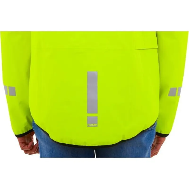 Hump Men's Reflect Waterproof Jacket in Hi-Viz Yellow-5