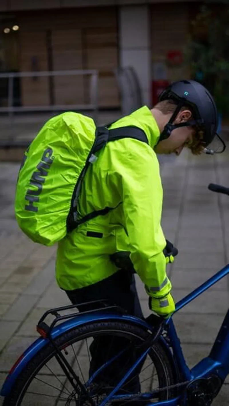 Hump Men's Reflect Waterproof Jacket in Hi-Viz Yellow-8