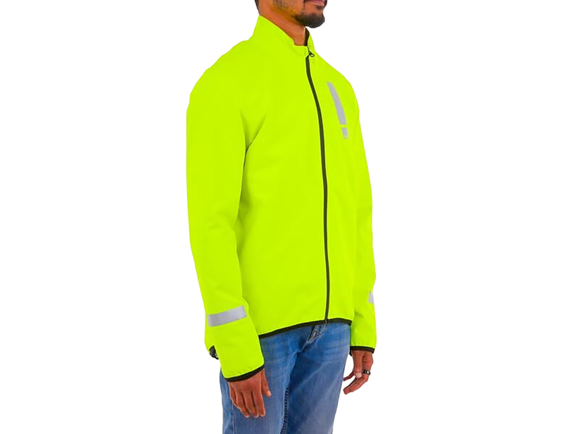 Hump Men's Reflect Waterproof Jacket in Hi-Viz Yellow-2