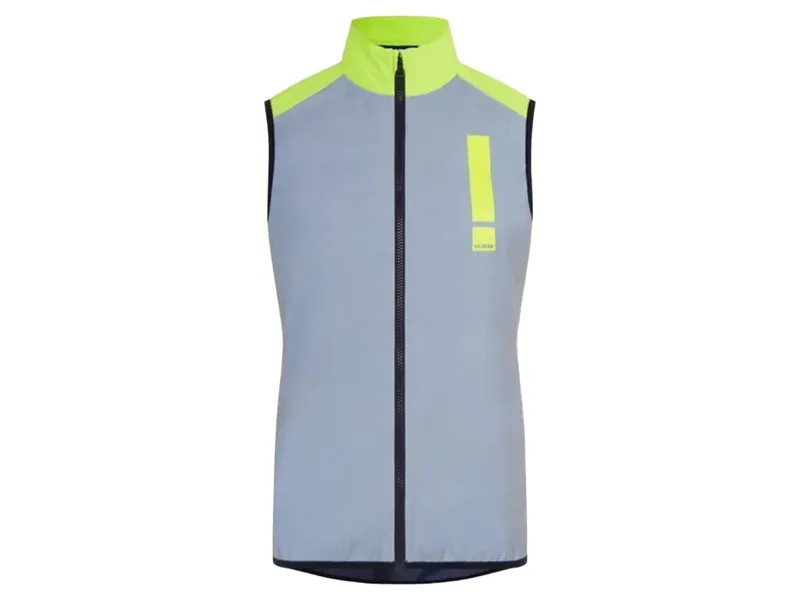 Hump Men's Ultra Reflect Gilet in Silver Reflect/Hi-Viz Yellow