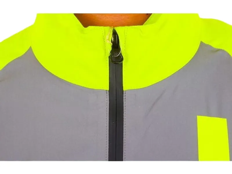 Hump Men's Ultra Reflect Waterproof Jacket in Reflect/Hi-Viz Yellow-6
