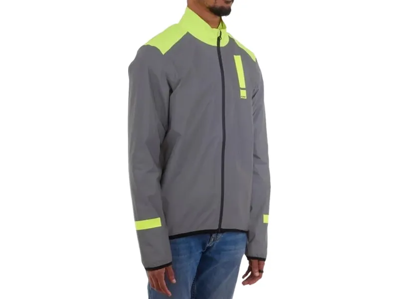 Hump Men's Ultra Reflect Waterproof Jacket in Reflect/Hi-Viz Yellow-2