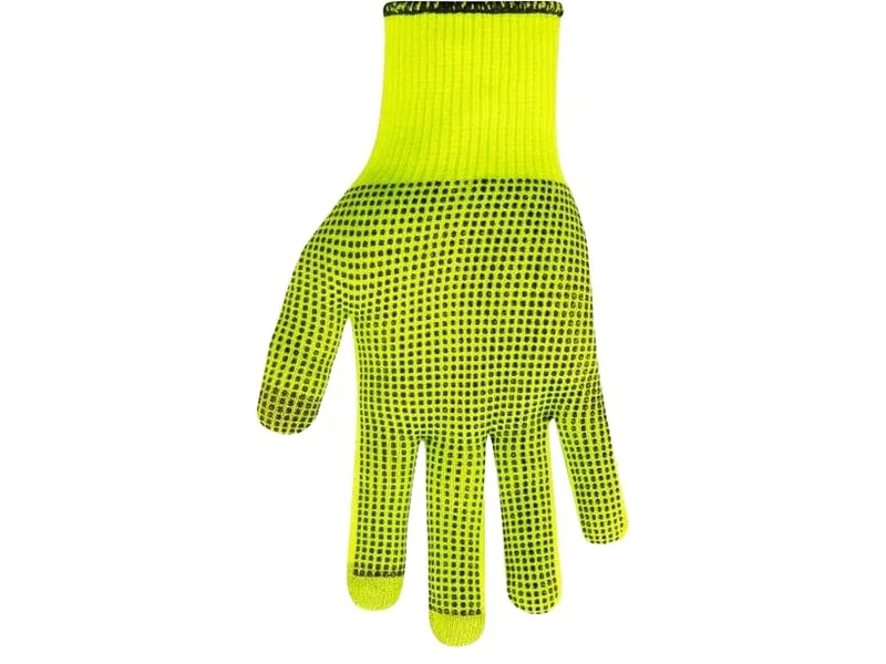 Hump Pocket Thermal Gloves in Black/Hi-Viz Yellow-1