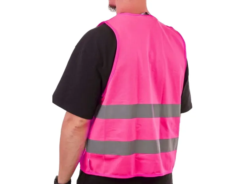Hump Reflective Packable Vest in Pink-1