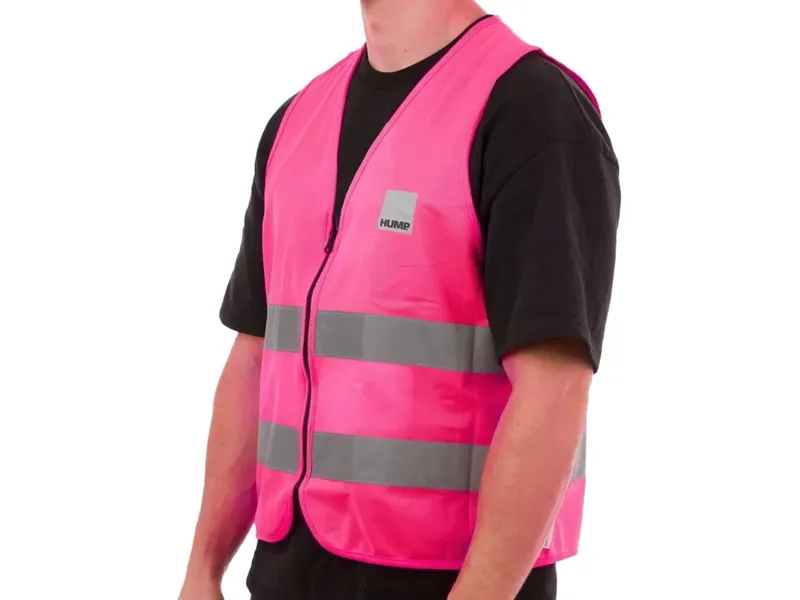 Hump Reflective Packable Vest in Pink