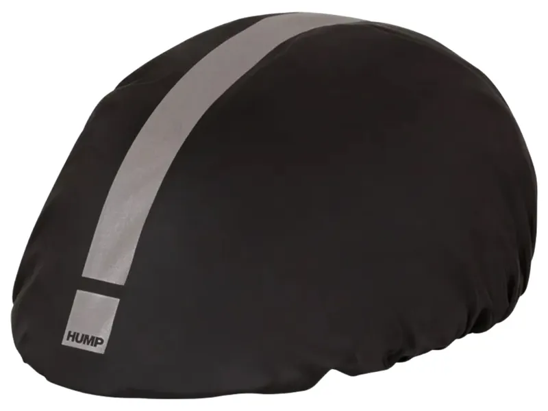 Hump Reflective Waterproof Helmet Cover in Black