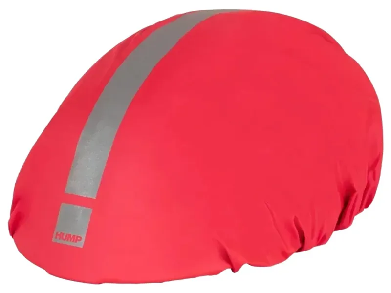 Hump Reflective Waterproof Helmet Cover in Hi-Viz Pink