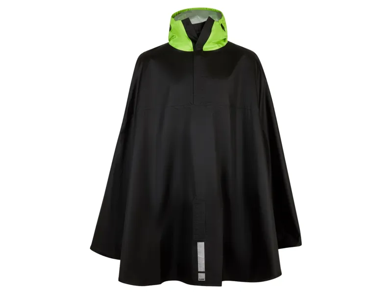 Hump Reflective Waterproof Poncho in Black