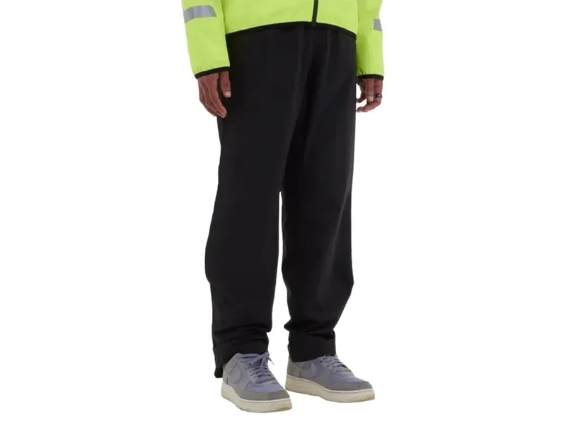 Hump Unisex Reflect Waterproof Overtrousers in Black-2