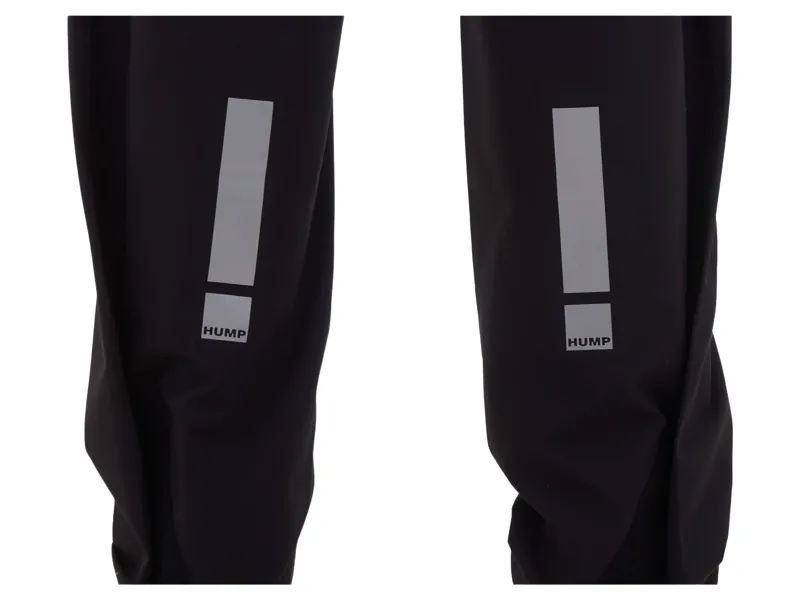 Hump Unisex Reflect Waterproof Overtrousers in Black-4