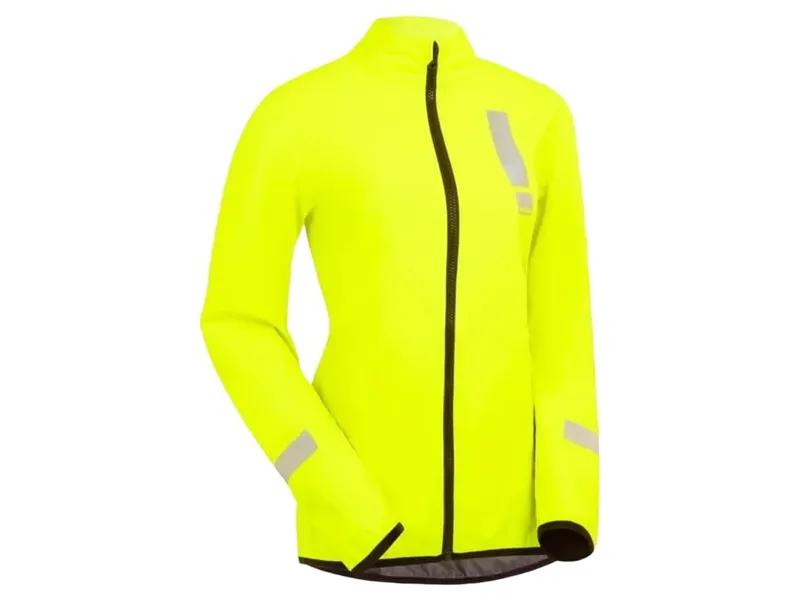 Hump Women's Reflect Waterproof Jacket in Hi-Viz Yellow-1