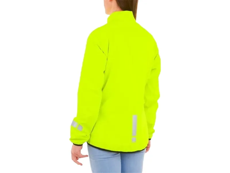 Hump Women's Reflect Waterproof Jacket in Hi-Viz Yellow-3