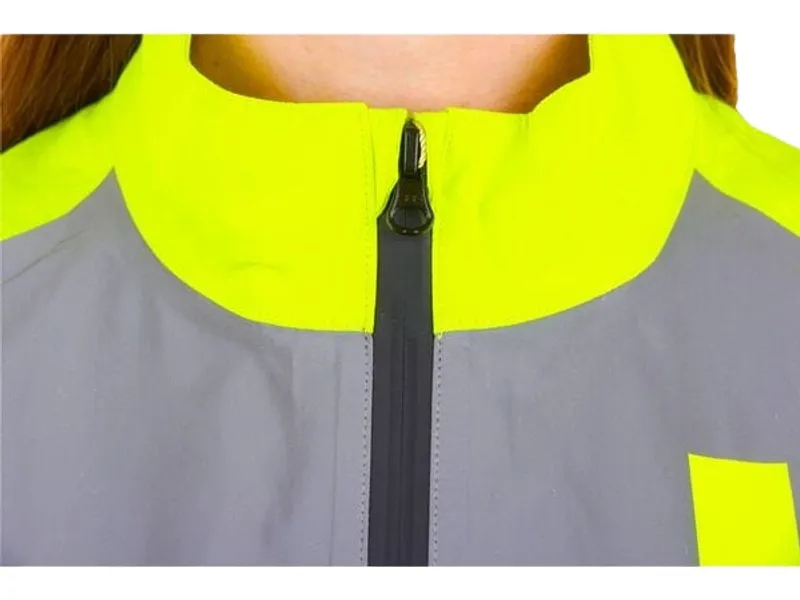 Hump Women's Ultra Reflect Gilet in Silver Reflect/Hi-Viz Yellow-6