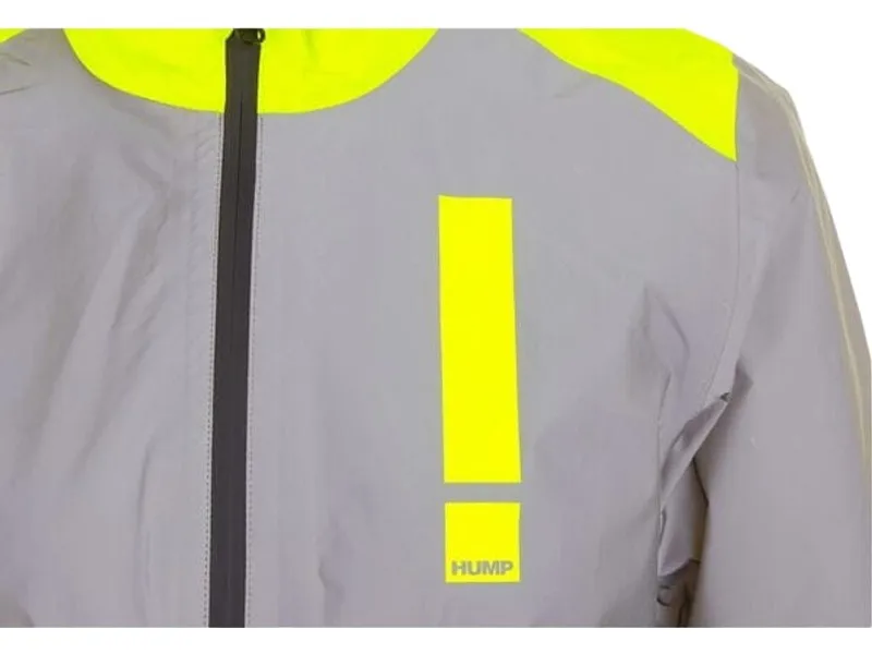Hump Women's Ultra Reflect Waterproof Jacket in Reflect/Hi-Viz Yellow-7