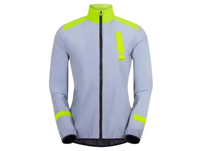 Hump Women's Ultra Reflect Waterproof Jacket in Reflect/Hi-Viz Yellow