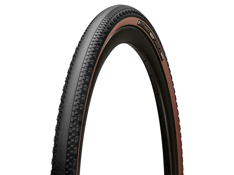 Hutchinson Caracal Race Tubeless Ready Gravel Tyre in Tan Wall