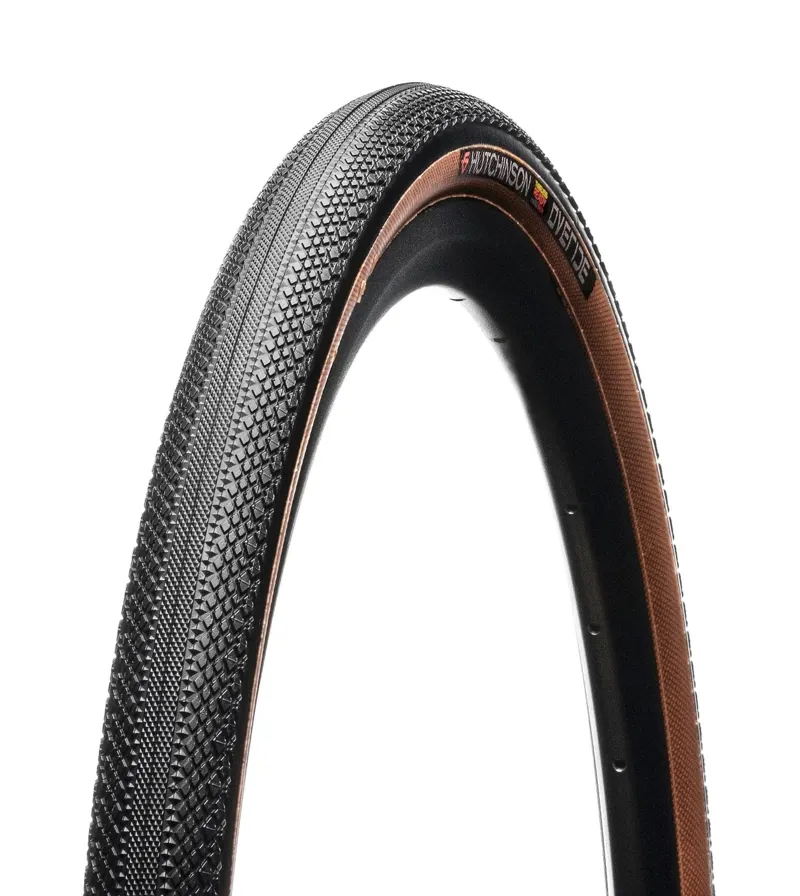 Hutchinson Overide Gravel Tyre 700x40 TR FB RF in Tan Wall