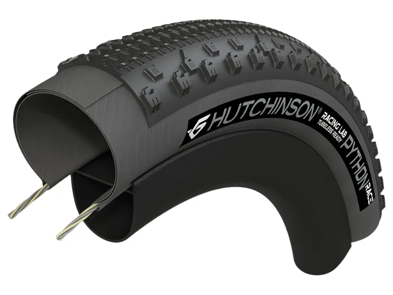 Hutchinson Python Race MTB Tyre 29 x 2.4 TR FB HS in Black-3