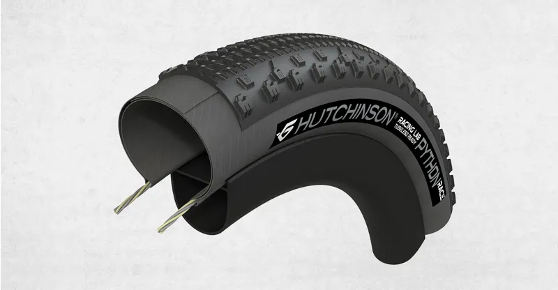Hutchinson Python Race MTB Tyre 29 x 2.4 TR FB HS in Black-3